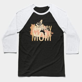 Hockey Mom with the Canadian Country and Flag Baseball T-Shirt